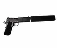 SilencerCo Suppressor on Springfield 1911